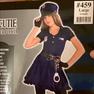 Cop cutie halloween costume